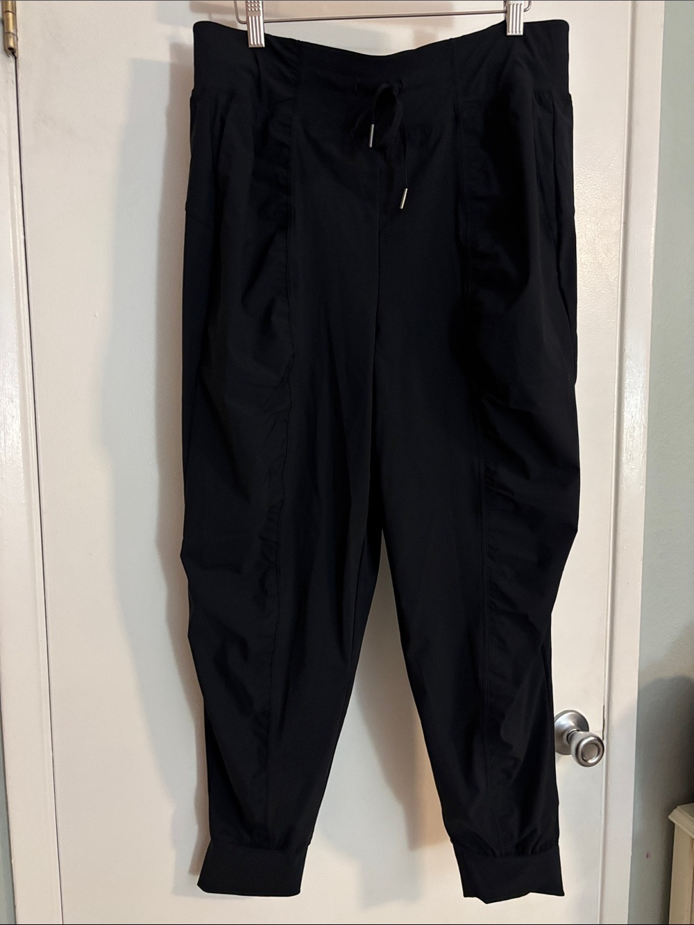 Halara Black XL Drawstring Jogger Pants NWT